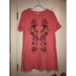 umgee embroidered dress